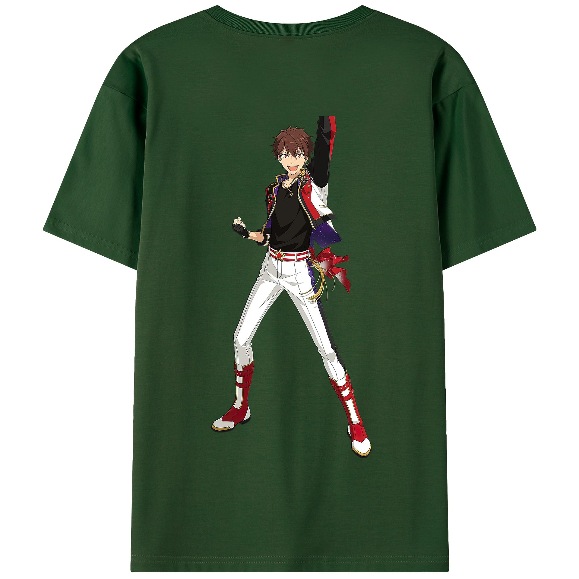 （画像用） あんさんぶるスターズ! Ensemble Stars 綿100％半袖Tシャツ（背面プリント）